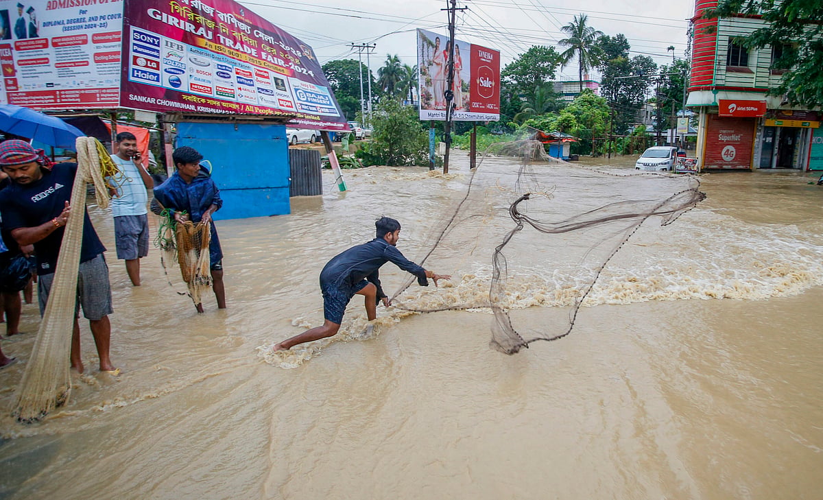 Tripura Schools, Colleges Closed 'Until Further Notice' Due To Devastating Floods - | Photo: PTI